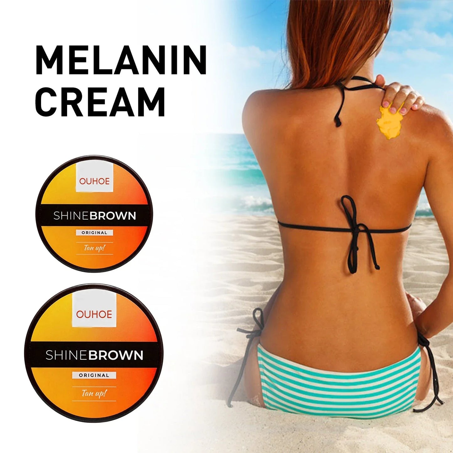 Luxurious tanning gel with aloe vera and wheat extracts for a natural, long-lasting sun-kissed glow