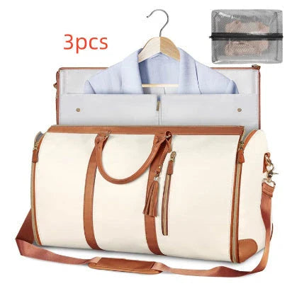 Stylish and durable carry-on travel bag with convenient organization pockets and versatile storage options