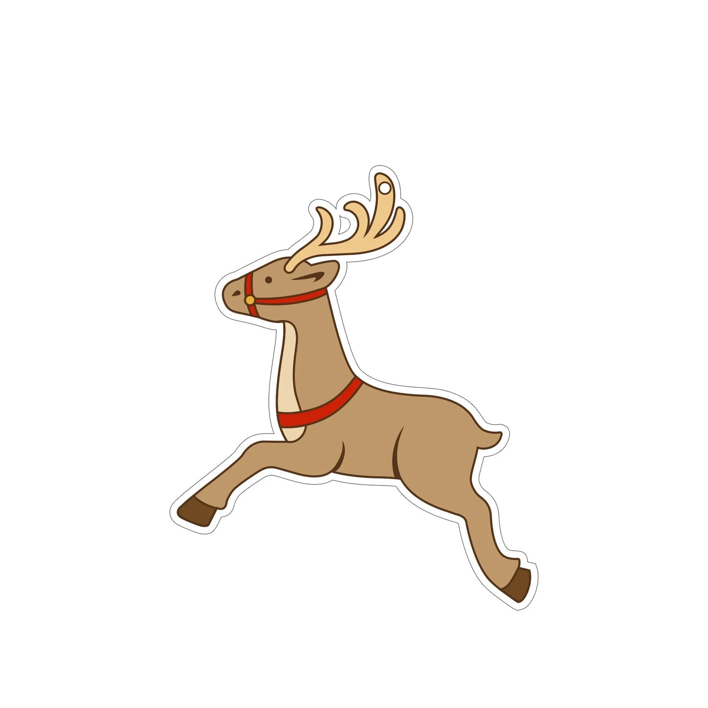 Christmas car ornament pendant in various festive designs and styles