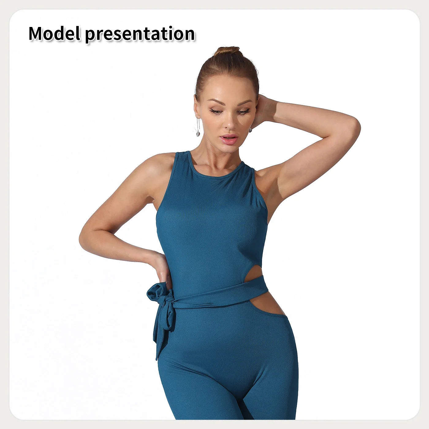Stylish women's polyester jumpsuit in various colours and sizes for ultimate comfort and fashion.