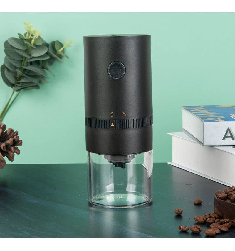Portable Electric Coffee Grinder with USB Charging - Freshly Ground Coffee Anytime, Anywhere