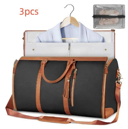 Stylish and durable carry-on travel bag with convenient organization pockets and versatile storage options