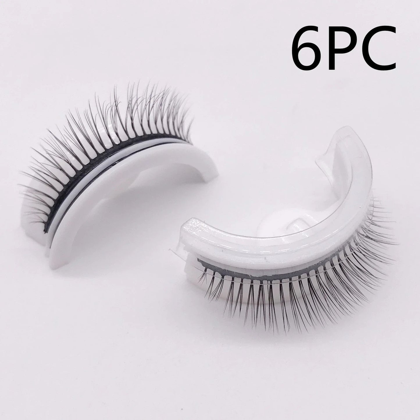 Glamorous 3D mink-inspired false eyelashes in various styles and packaging