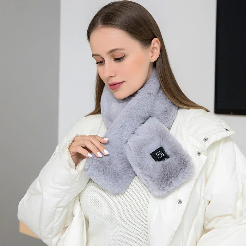 Premium Electric Heated Neck Scarf with Soft, Luxurious Fabric and Temperature Control