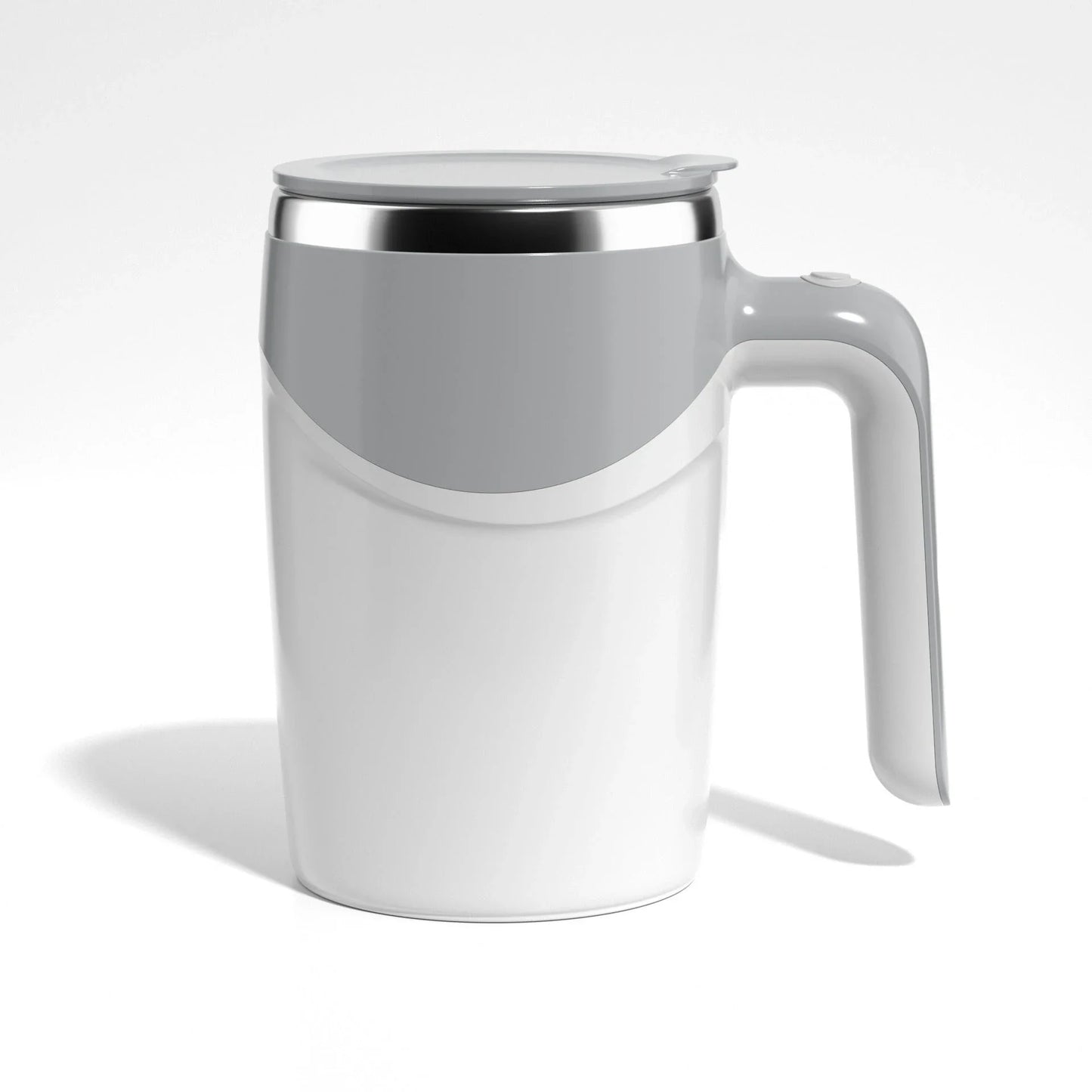 Premium Rechargeable Electric Stirring Mug for Coffee, Tea, and Beverages - Automatic Blending, Durable Construction, Cordless Convenience