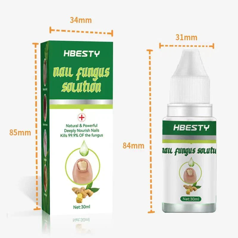 Premium Nail Fungus Treatment Gel with Honeysuckle and Hyaluronic Acid for Healthier, Revitalized Nails