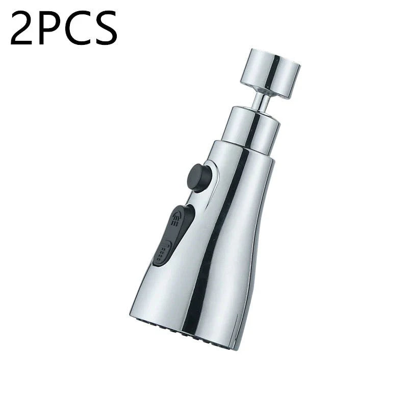 Versatile Pressurized Faucet Sprayer with 360-degree rotation, anti-splash, and water-saving features