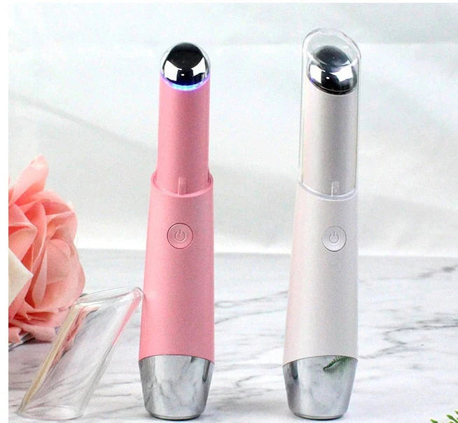 Portable Eye Massager with Vibration and Heat Technology for Reducing Dark Circles and Wrinkles
