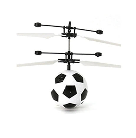 A mesmerizing LED-powered levitating ball that uses infrared technology to effortlessly float and dance, creating a captivating visual display.