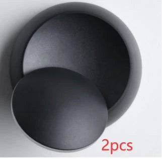 Stylish LED Moon Bedside Lamp with Sleek Iron Shade and Warm Ambient Glow