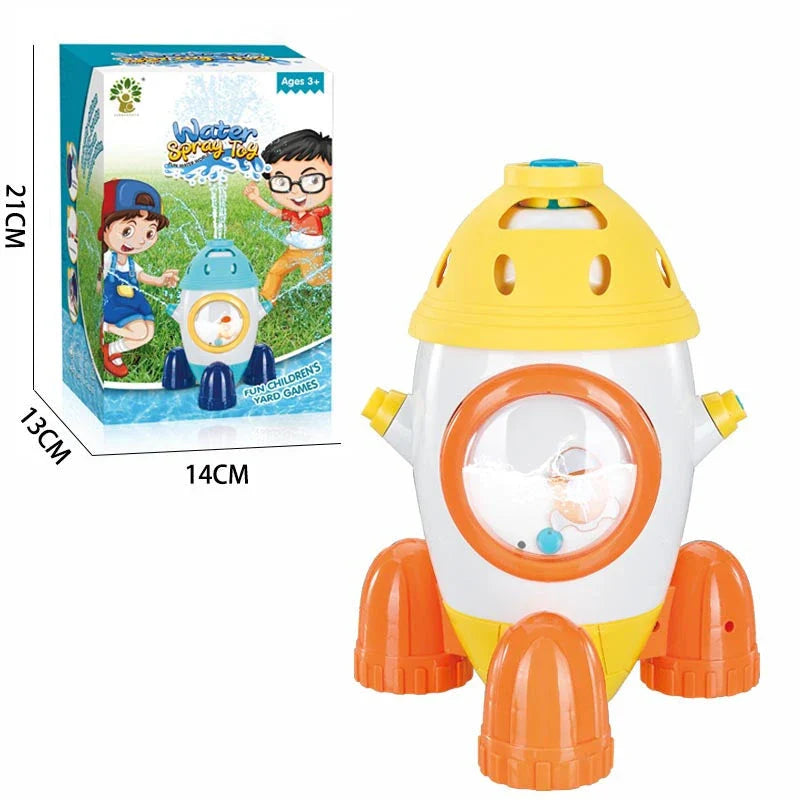 Playful backyard water sprinkler with adorable cactus design, perfect for summer fun and outdoor entertainment