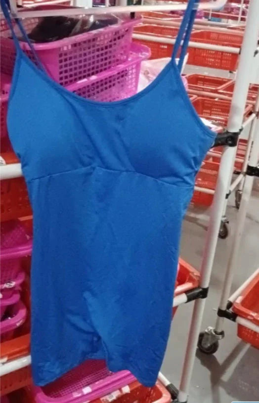 Stylish spaghetti strap workout jumpsuit for women in various vibrant colors