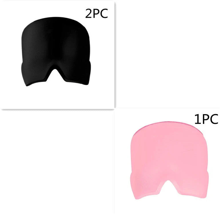 Soothing Ice Eye Mask for Headache Relief - Cooling Therapy for Relaxation