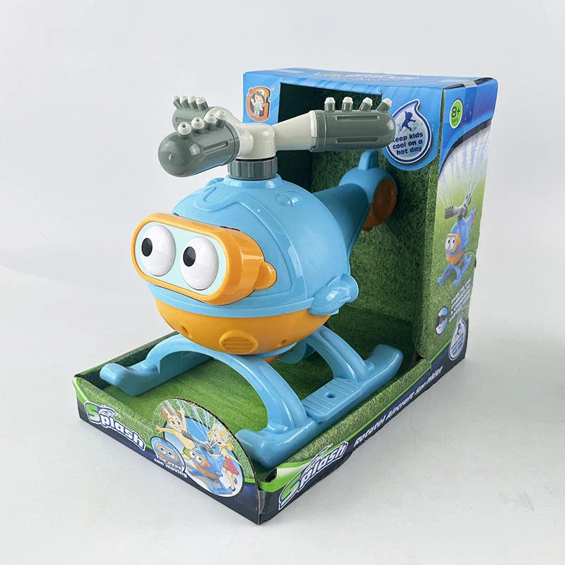 Playful backyard water sprinkler with adorable cactus design, perfect for summer fun and outdoor entertainment