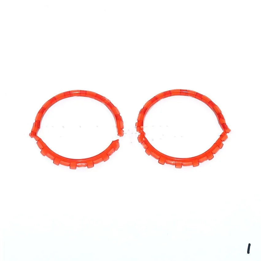 PS5 controller decorative ring in ten colour options including blue, green, pink, purple, red, and yellow