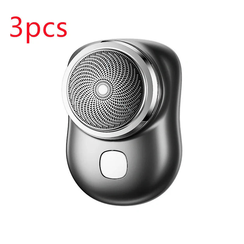 Compact, cordless electric razor with premium aluminium body and powerful 6,600 rpm motor for a smooth, painless shave