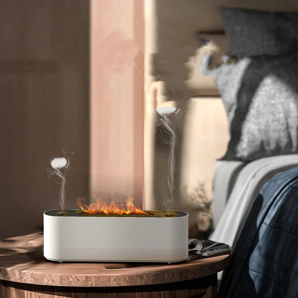 Premium ultrasonic aroma diffuser with 7 color-changing modes, large water tank, and quiet mist for home and office use
