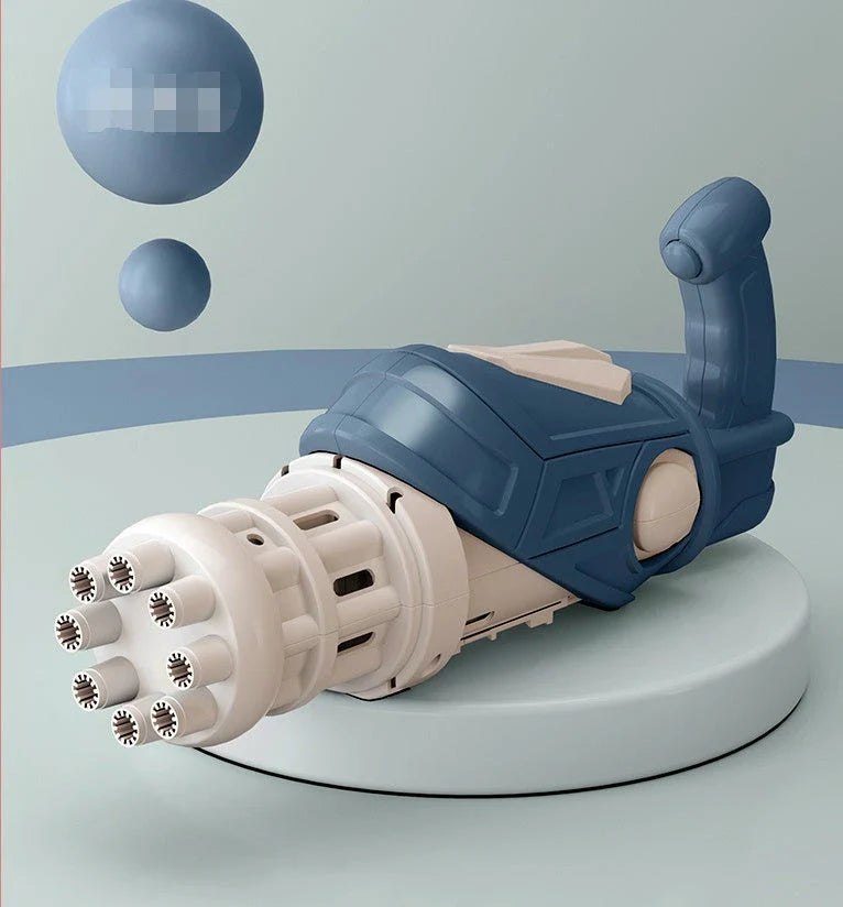 Premium Bubble Blaster Machine with innovative 8-hole design, perfect for outdoor fun and refreshing breeze