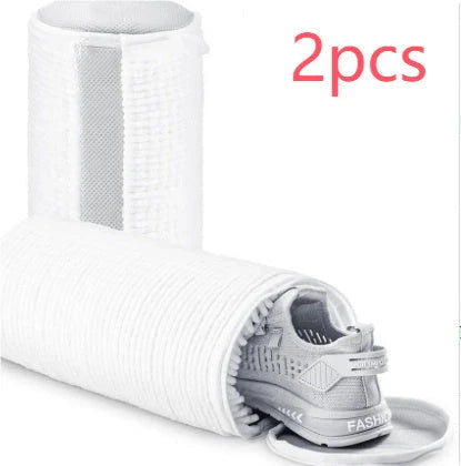 Premium laundry bag designed to protect shoes and delicate clothes from deformation and color transfer during the wash cycle