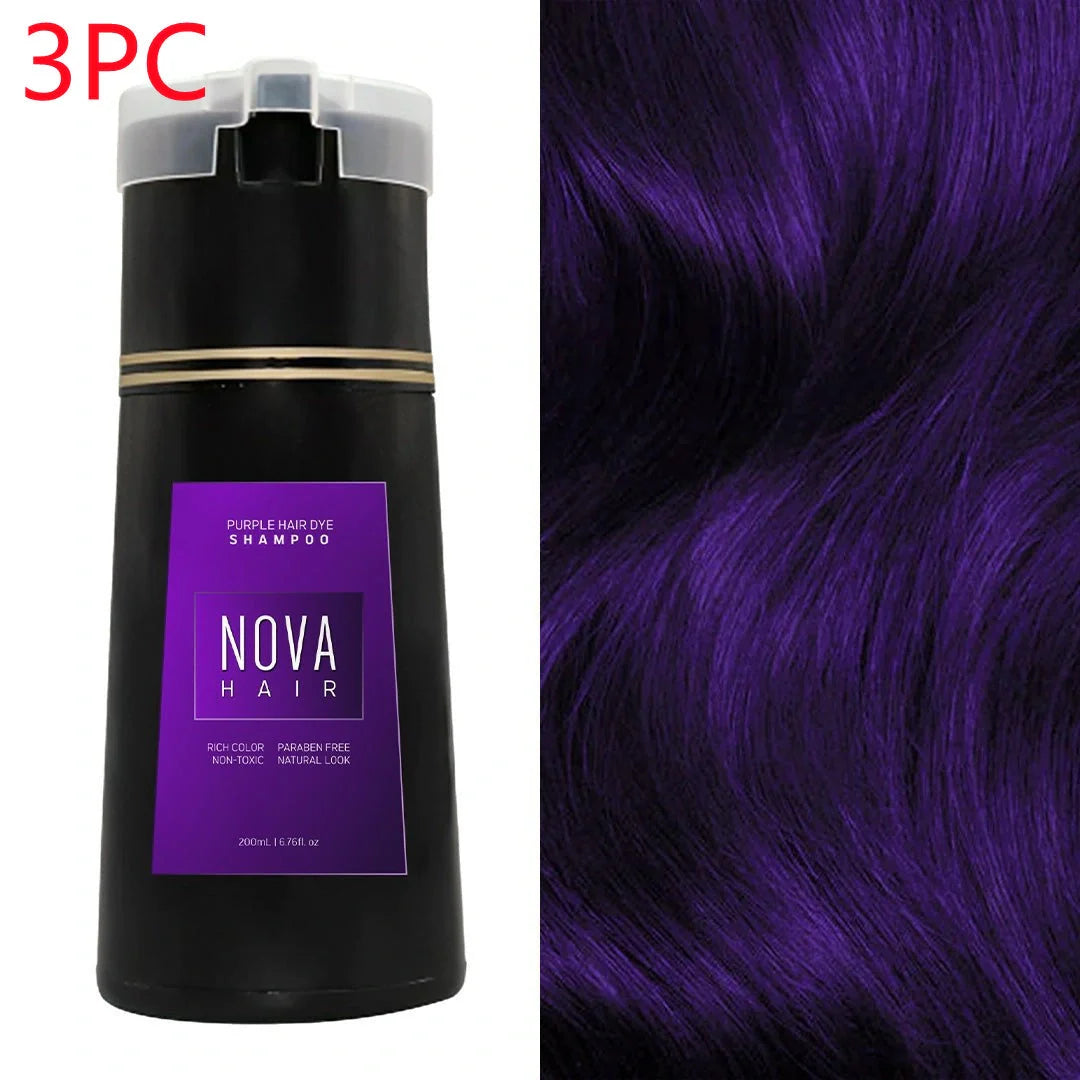 A versatile hair colouring shampoo that covers grey hair and provides long-lasting, vibrant colour in a range of natural-looking shades.