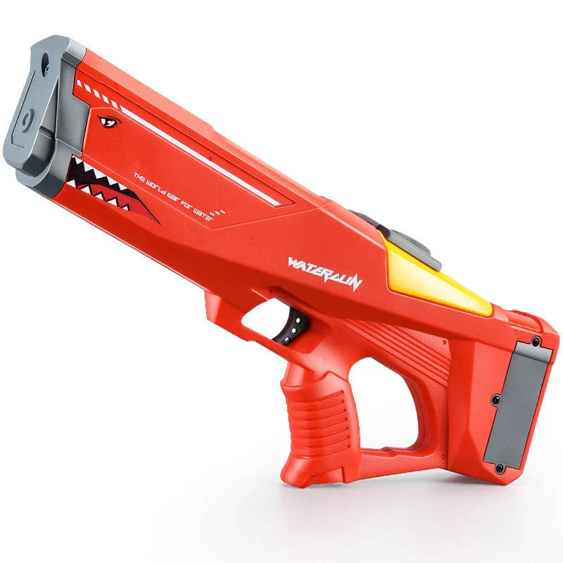 Powerful Shark-Inspired Water Blaster with High-Pressure Water Stream, Durable ABS Plastic Construction, and Innovative Design for Outdoor Fun