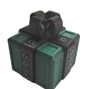 A unique 3D gift box with intricate details and a playful design, perfect for adding a touch of humor and personality to your gift-giving.