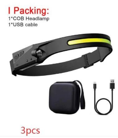 A versatile LED headlamp with a wide-angle beam, long-range side lighting, and hands-free operation for outdoor adventures