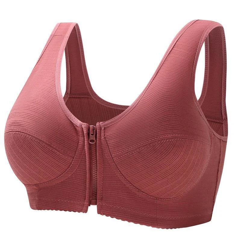 Luxury plus size underwired cotton bra in various colors and sizes