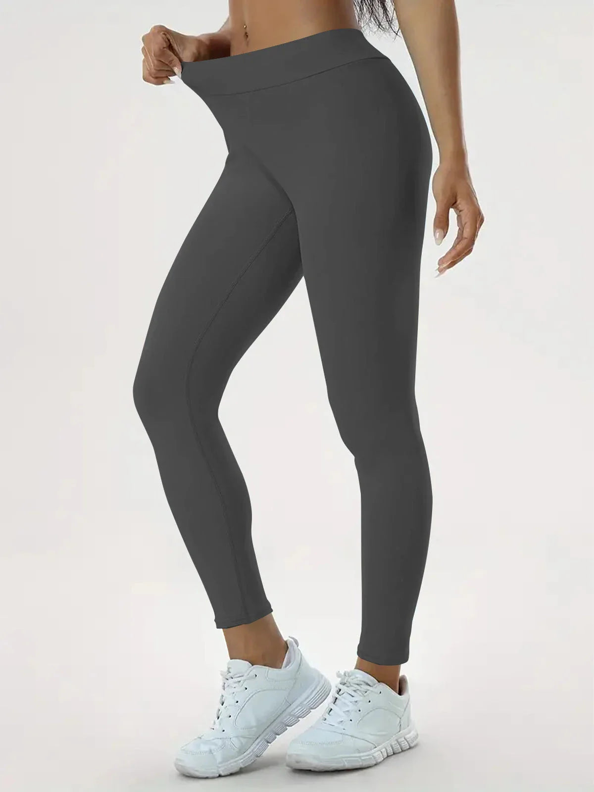 Women's high-waist yoga pants in various vibrant colors designed for comfort and style