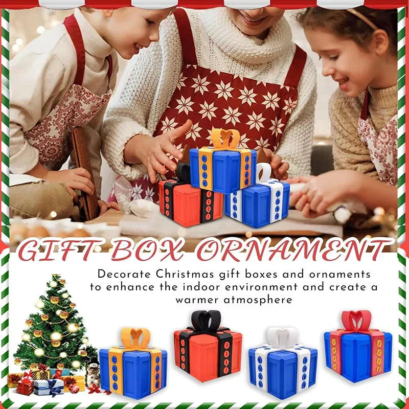 A unique 3D gift box with intricate details and a playful design, perfect for adding a touch of humor and personality to your gift-giving.