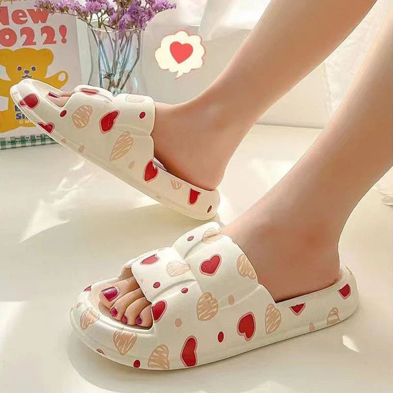 Stylish and comfortable bathroom slippers with a variety of vibrant color options, featuring a durable, waterproof, and anti-slip sole for all-day wear.