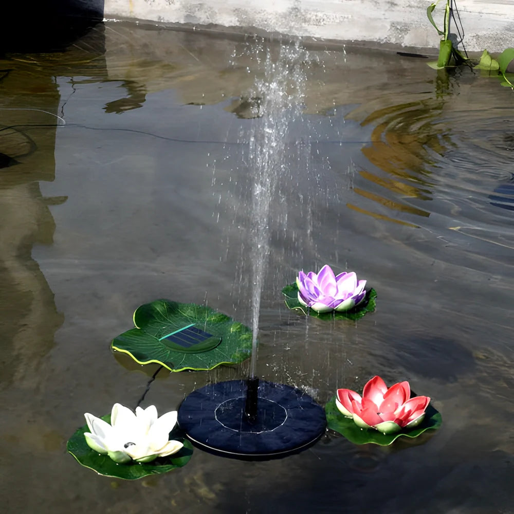Solar-powered bird fountain with customizable water patterns for your garden or outdoor space