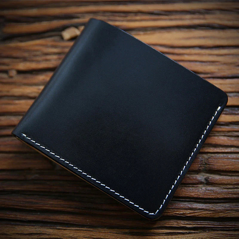 Premium Handmade Leather Money Clip in a Range of Classic British Colours