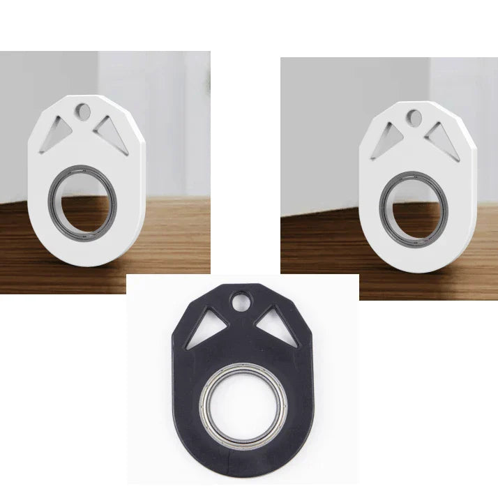 Creative fidget spinner keychain with bottle opener, available in various colours for stress relief and focus improvement