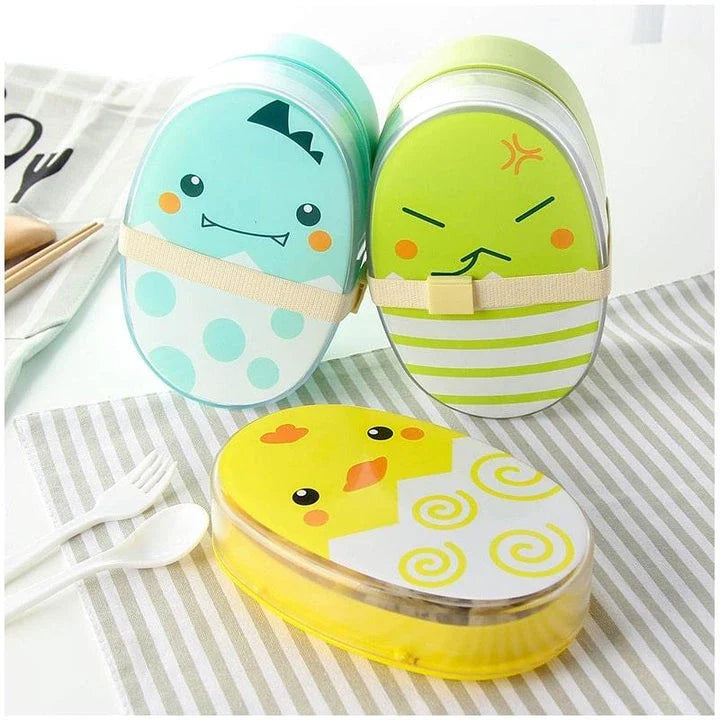 Homeenjoy UK Charming Egg-Shaped Lunch Box for Children in the UK