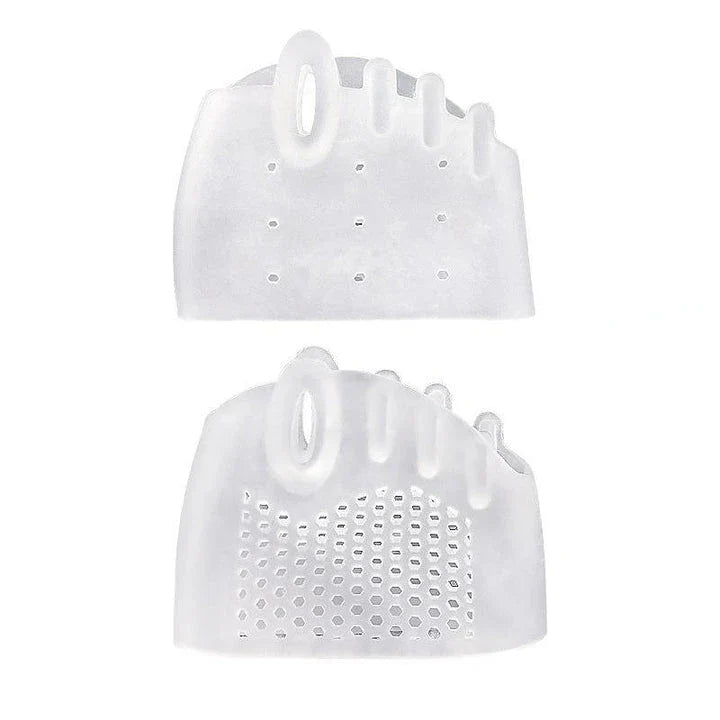 Premium silicone toe separator with honeycomb design for hallux valgus and foot alignment correction