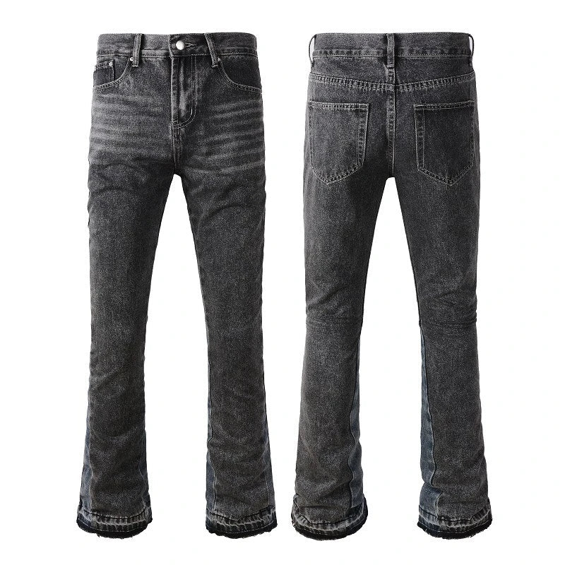 Classic retro denim jeans for stylish British men, featuring premium quality materials and a range of versatile sizes