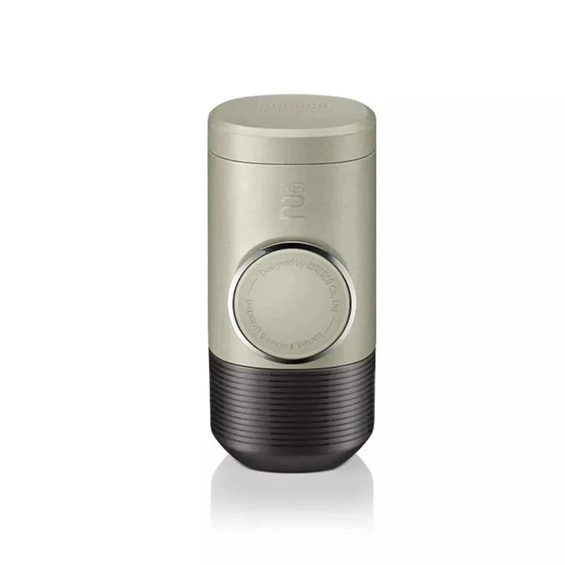 Portable Espresso Maker NS2, a compact and eco-friendly device that allows you to enjoy rich, creamy espresso anywhere.