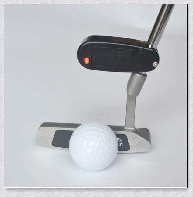Precision golf laser putting aid with visible laser beam for accurate putting alignment and stroke training