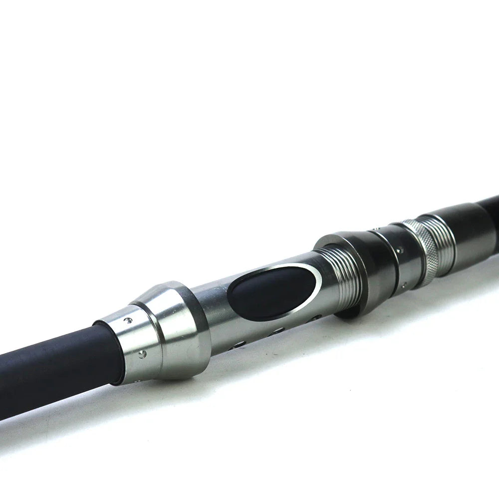 Compact and telescopic sea fishing rod made from high-quality carbon fibre, ideal for UK anglers