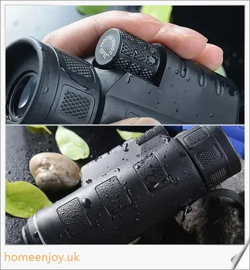 Premium 1000X Zoom Waterproof Monocular Telescope with 52mm Objective Lens and Extendable Tripod for Outdoor Activities