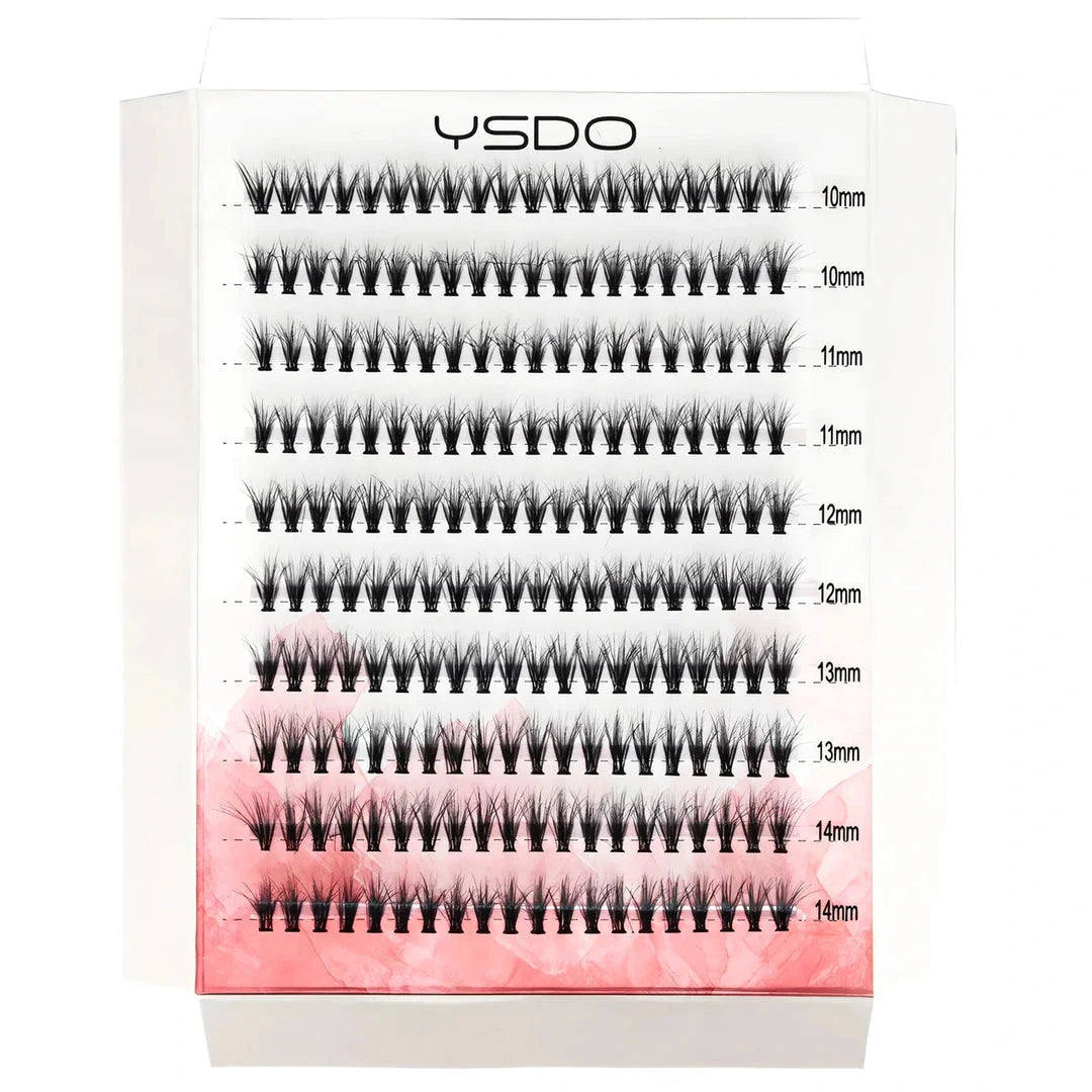 Premium mink eyelash extensions with soft, natural-looking volume and customisable length and thickness options