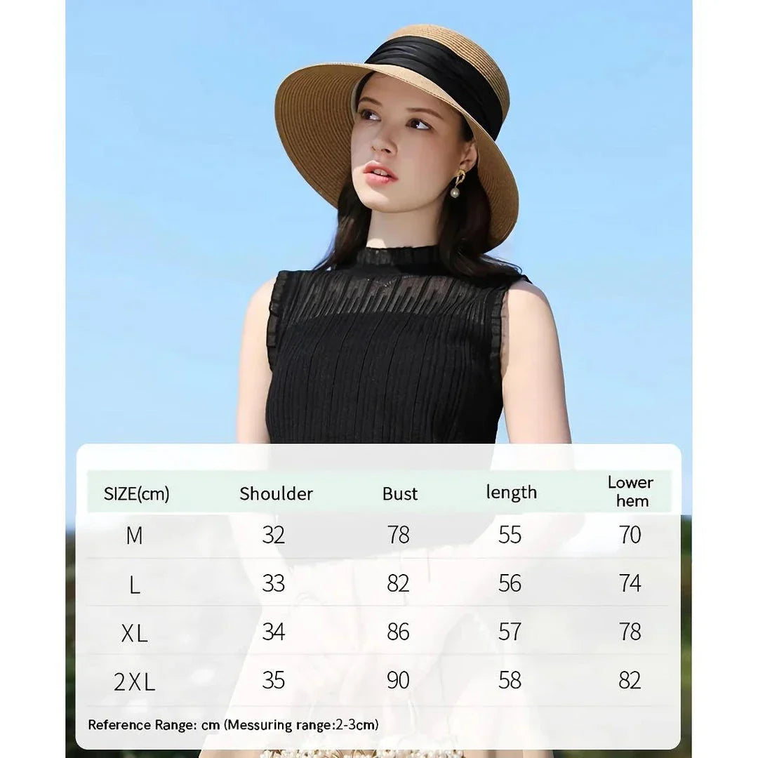 Elegant lace mullet tank top with high collar, perfect for women's spring and summer fashion
