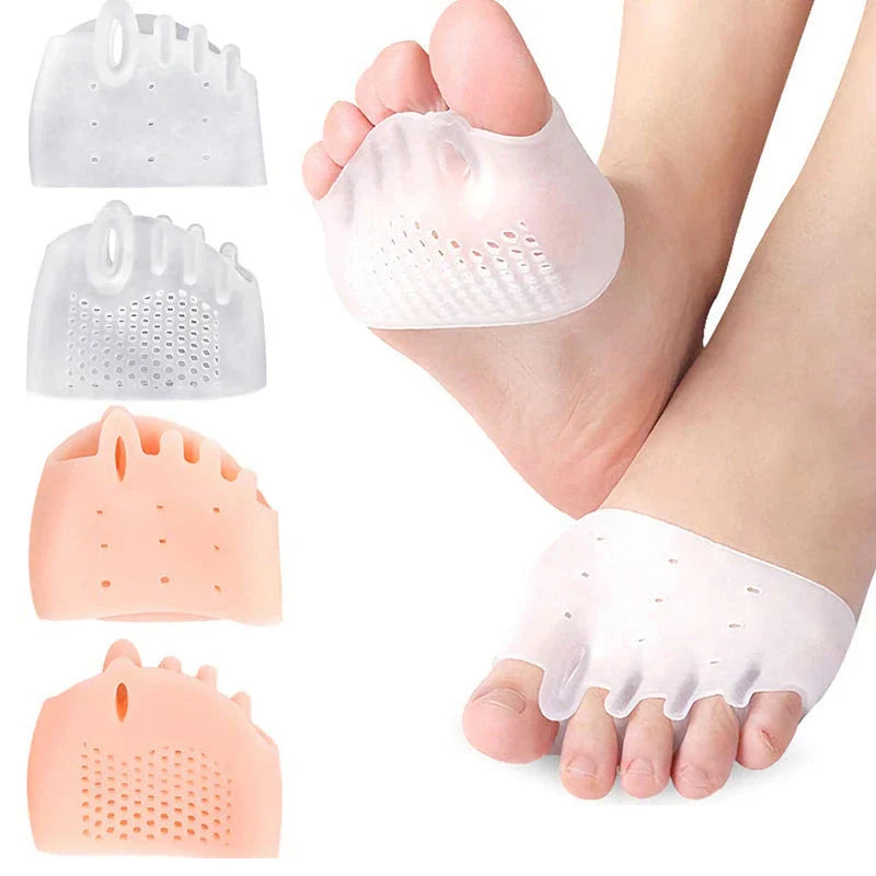 Premium silicone toe separator with honeycomb design for hallux valgus and foot alignment correction