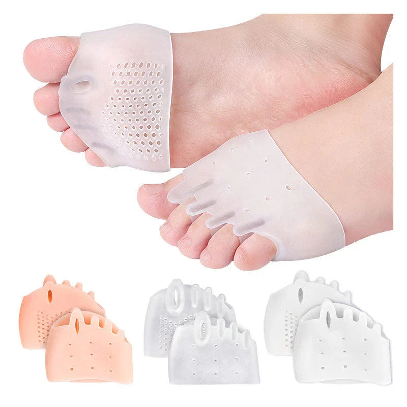 Premium silicone toe separator with honeycomb design for hallux valgus and foot alignment correction