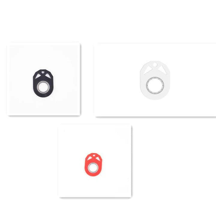 Creative fidget spinner keychain with bottle opener, available in various colours for stress relief and focus improvement