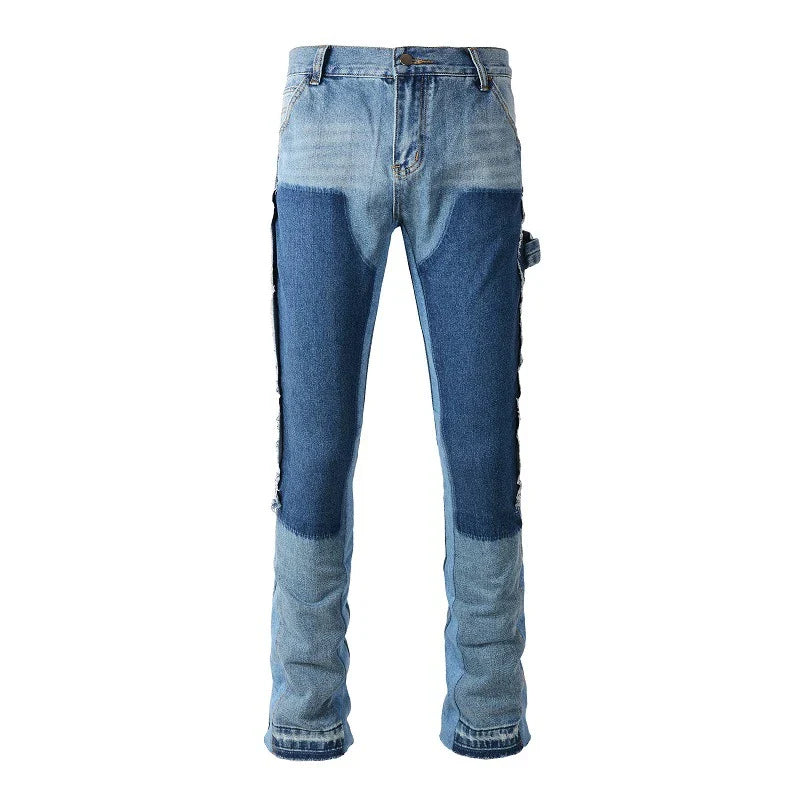 Classic retro denim jeans for stylish British men, featuring premium quality materials and a range of versatile sizes