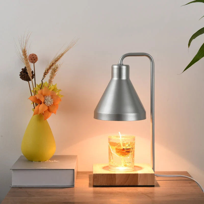 Homeenjoy UK Elegant Nordic Candle Warmer Table Lamp with Aromatherapy