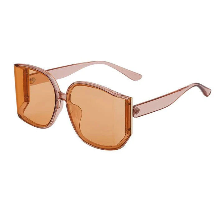 Chic and oversized square sunglasses with gradient lenses, providing UV protection and a stylish look for women