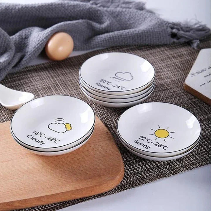Elegant ceramic sauce dish with a minimalist and sophisticated design, perfect for serving signature sauces and condiments.